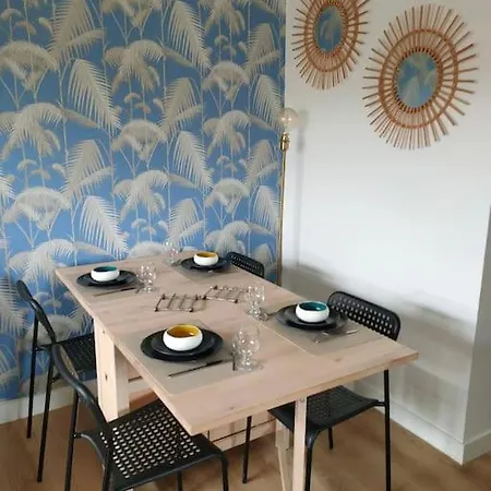 Appt Rdc Terrasse, 300m Plage. Apartament *